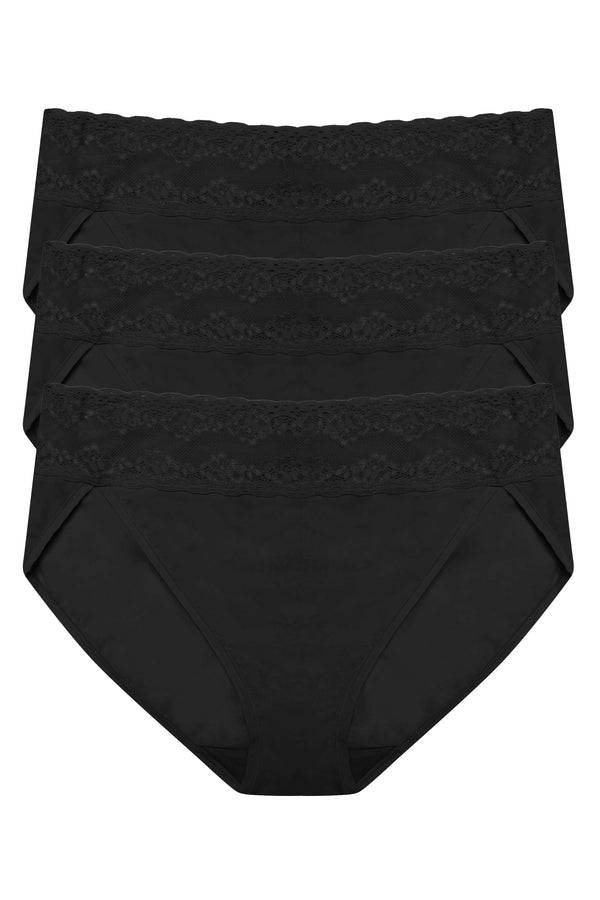 Natori Bliss Perfection One Size French Bikini 3-pack